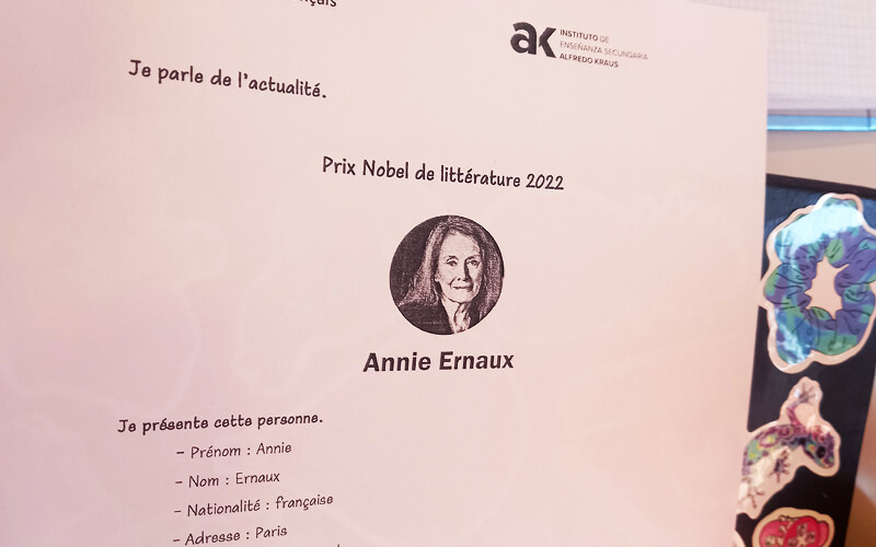 Annie Ernaux, Prix Nobel de littérature 2022